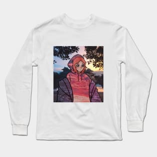 Anime girl Long Sleeve T-Shirt